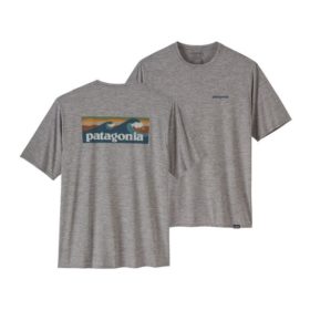 Boardshort Logo Abalone Blue: Feather Grey