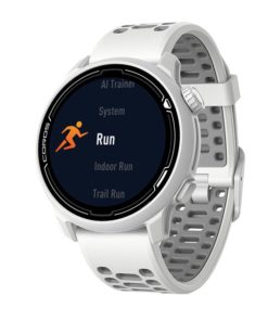 COROS PACE 2 - GPS-Sportuhr mit Silikon-Armband - White (Weiß)