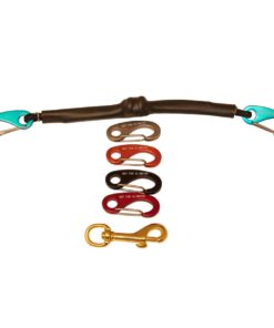 Sledwork - Neckline elastisch mit Messingkarabiner