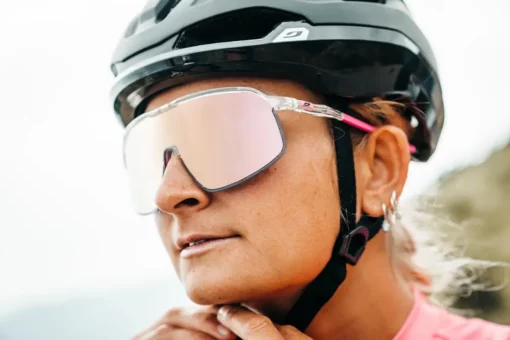 Julbo DENSITY Spectron - Performance-Sonnenbrille mit ultra-schlankem Design in Kristall / Rosa – Bild 4