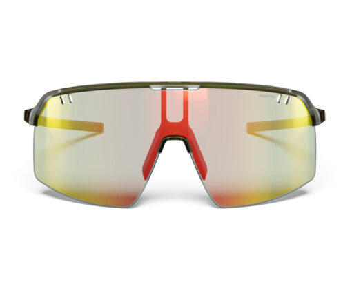Julbo INTENSITY Reactiv - Sonnenbrille Performance-Sonnenbrillen in Grün Army Durchscheinend Glänzend / Beige Matt – Bild 3