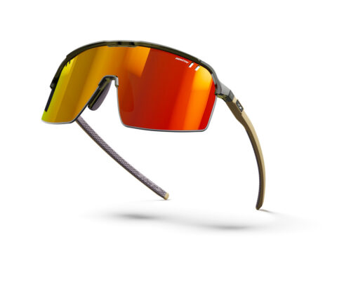 Julbo INTENSITY Reactiv - Sonnenbrille Performance-Sonnenbrillen in Grün Army Durchscheinend Glänzend / Beige Matt – Bild 6