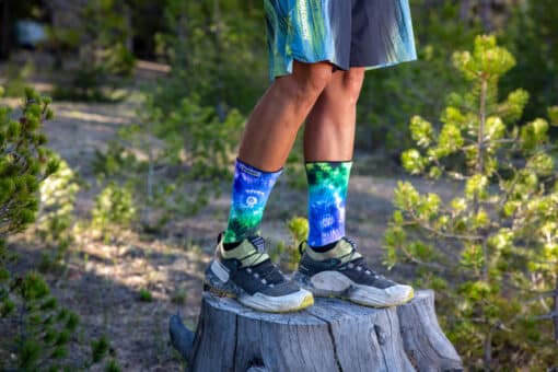 Injinji Trail Midweight Crew - Courtney Crew - Zehen-Laufsocken Courtney Dauwalter Edition – Bild 7