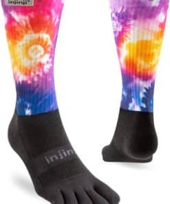 Injinji Trail Midweight Crew - Courtney Crew - Zehen-Laufsocken Courtney Dauwalter Edition