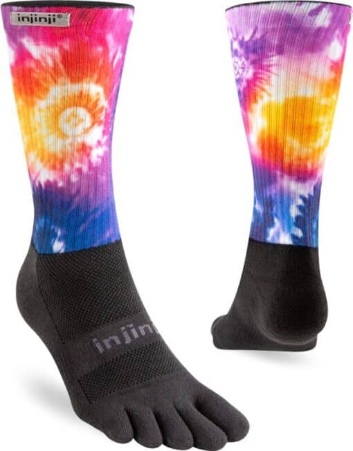 Injinji Trail Midweight Crew - Courtney Crew - Zehen-Laufsocken Courtney Dauwalter Edition