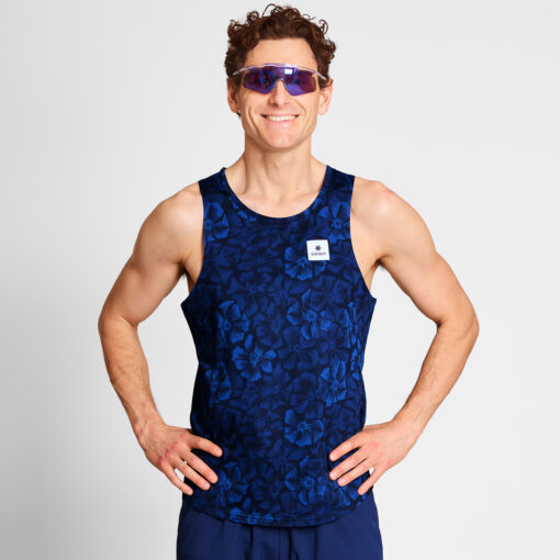 SAYSKY Flower Combat Singlet - Laufshirt Herren